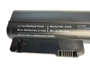 Batería para Notebook HP Elitebook 2540P 2400 11.1V 49Wh