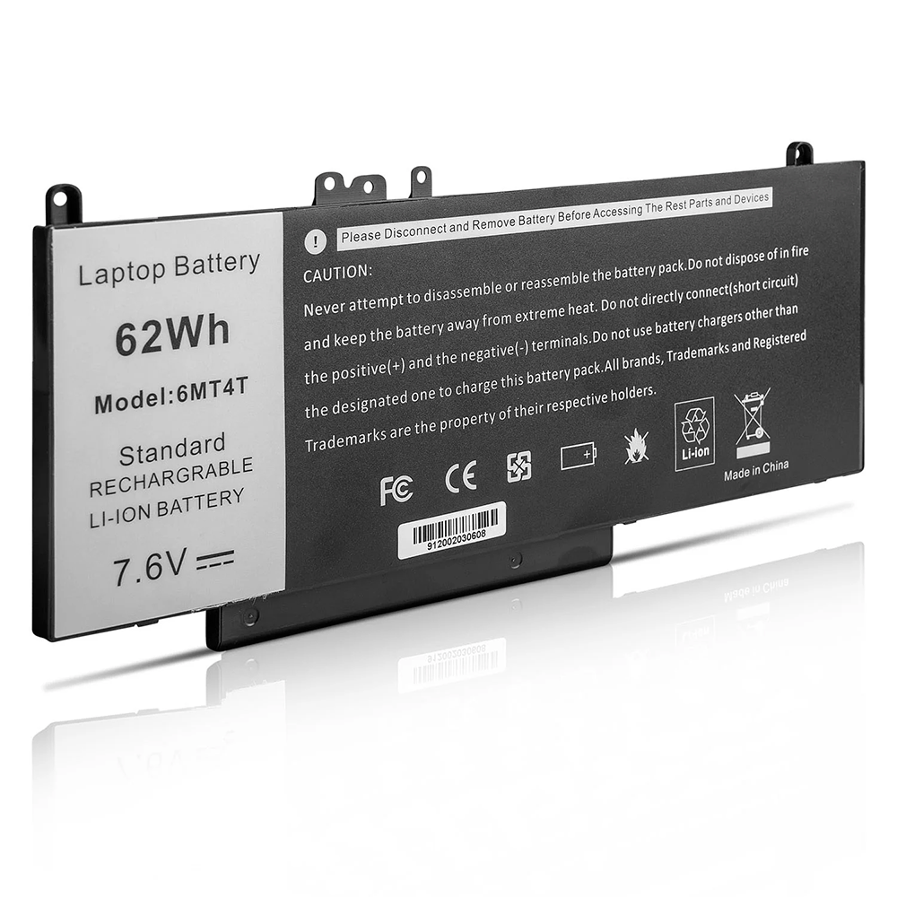 Batería para Notebook Dell Latitude Precision 6MT4T 7.6V 62Wh