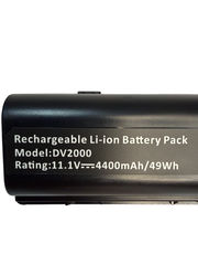 Batería para Notebook HP Compaq Presario Dv2000 11.1V 49Wh