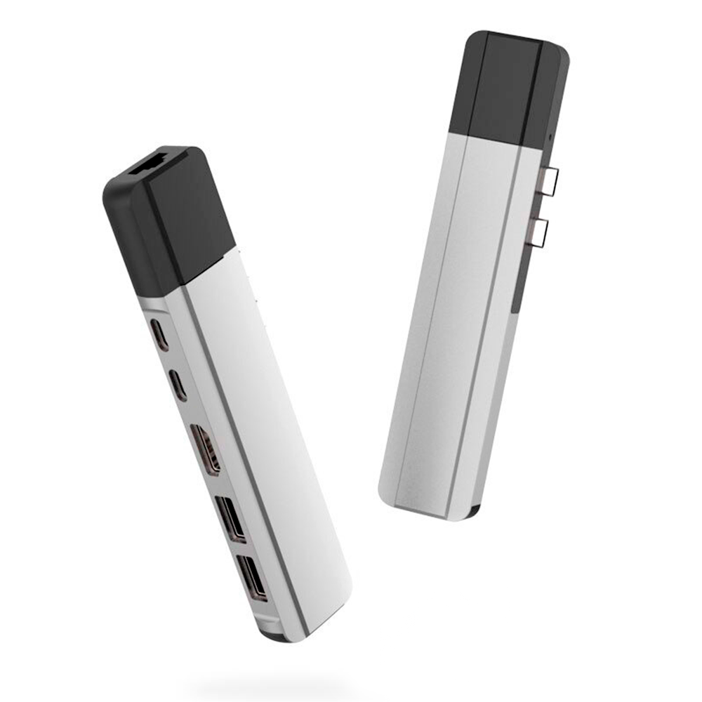 HUB Adaptador 6 en 1 USB-C MacBook Pro/Air M1