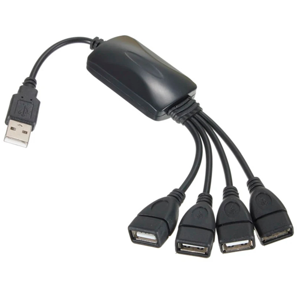 Hub Splitter Cable Adaptador USB a 4 Puertos USB 480mbps Pulpo