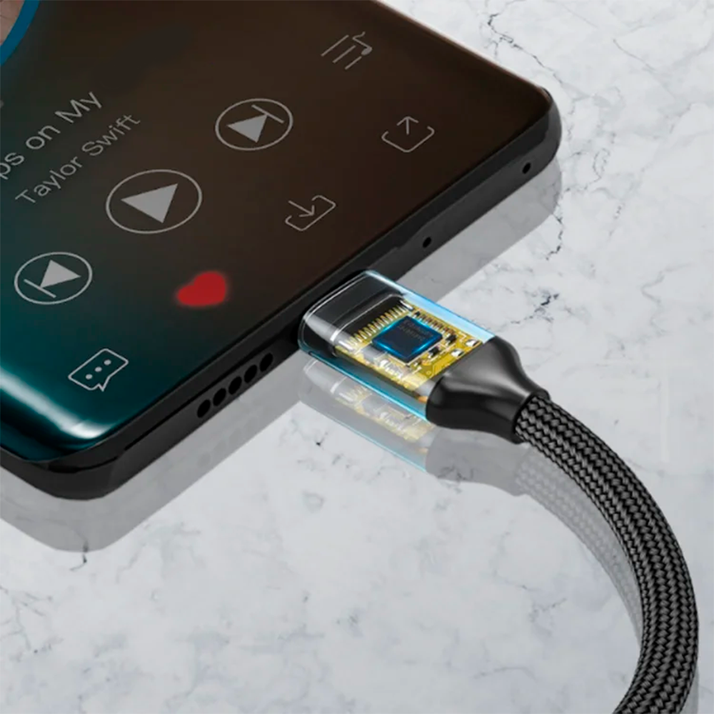 Adaptador de Audífono USB-C a Audio Jack 3.5 mm