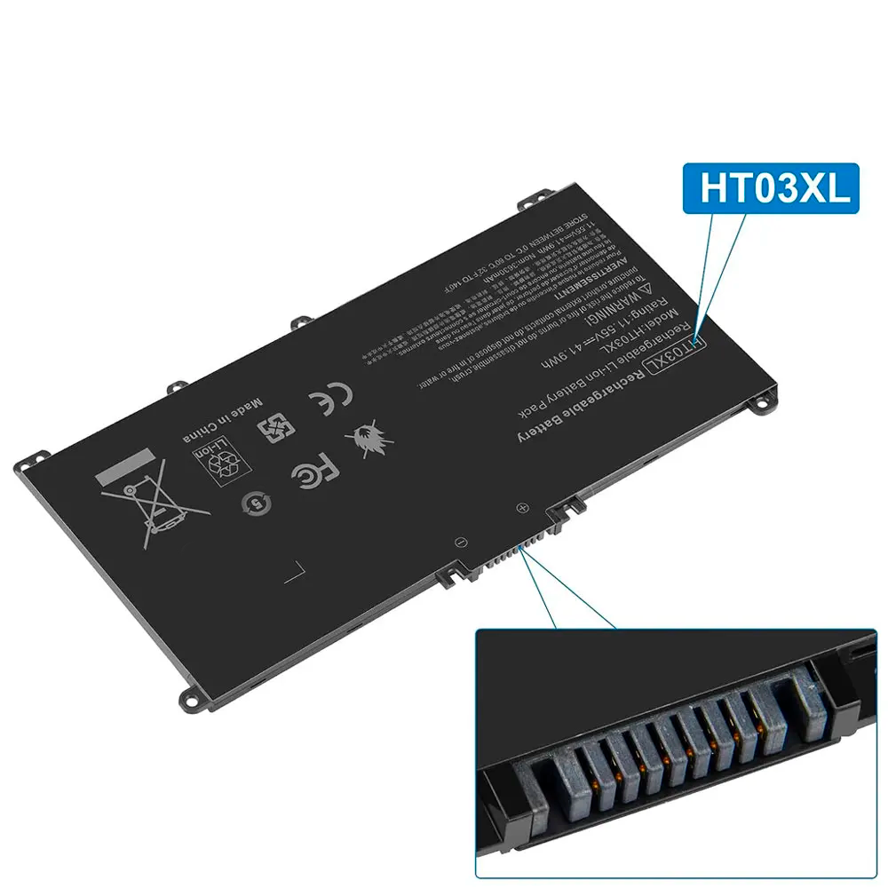 Batería para Notebook HP HT03XL 11.55V 41.9Wh