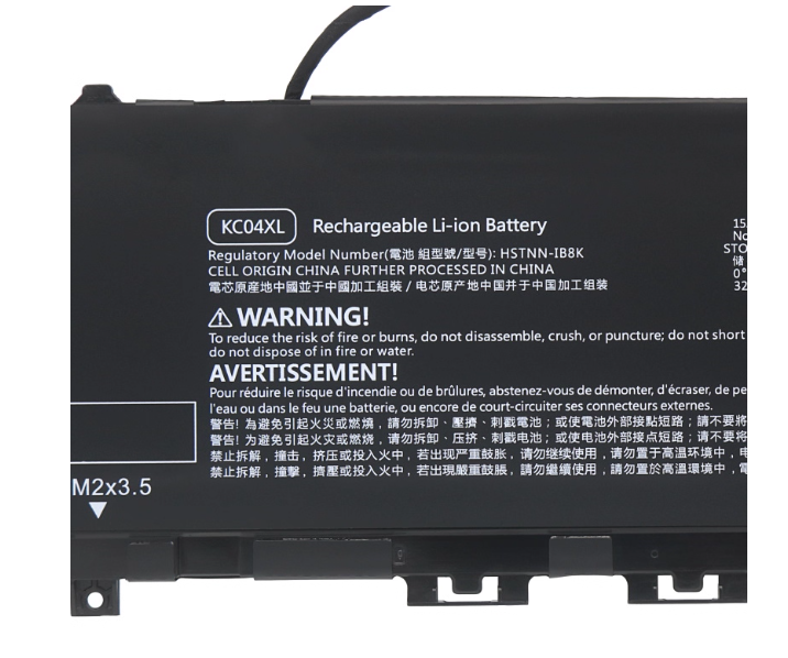 Batería para Notebook HP envy Pavilion KC04XL 15.4V 53.2Wh