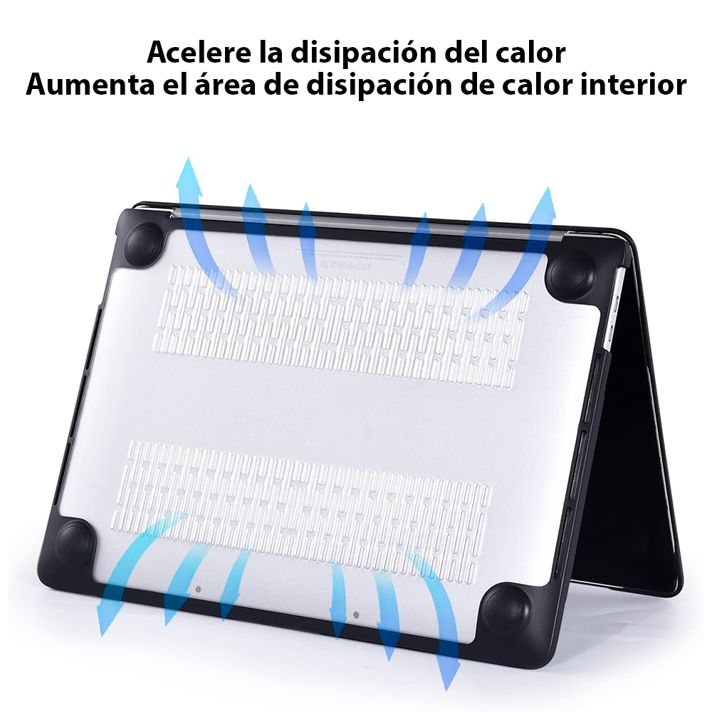 Carcasa para MacBook Air (chip M1, 2020) A2337 y Funda Notebook