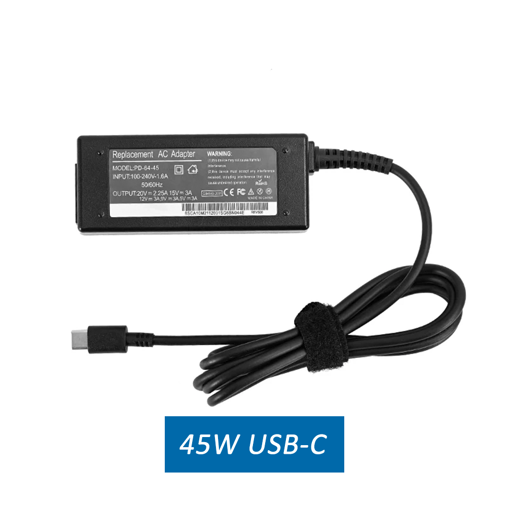 Cargador Notebook para HP Tipo USB-C 20V 2.25A 45W