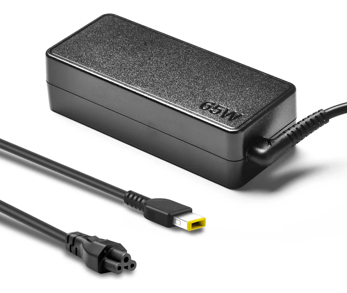 Cargador Notebook para Lenovo 20V 3.25A 65W Plug Rectangular amarillo