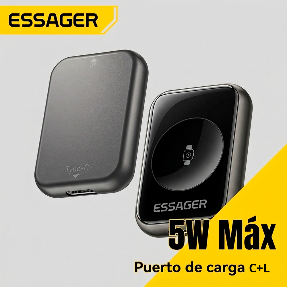 Cargador para Apple Watch Magnético Dual USB-C Series 11-2
