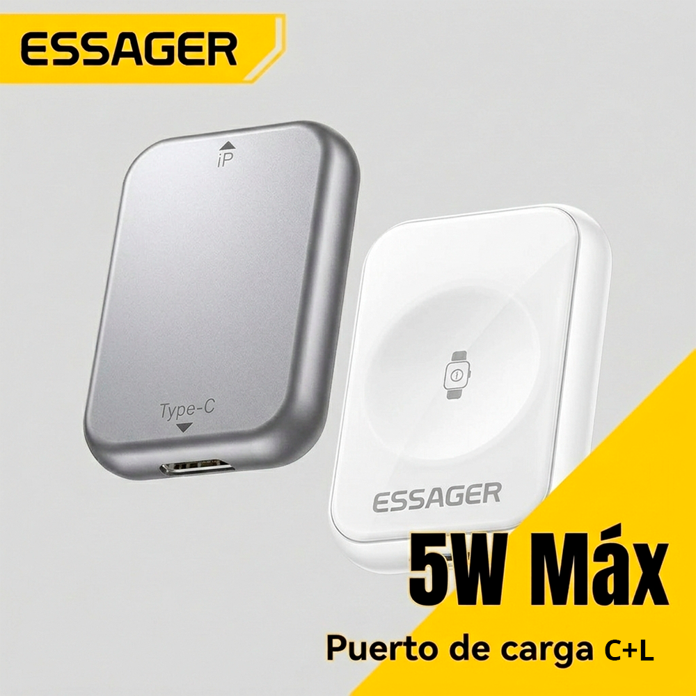 Cargador para Apple Watch Magnético Dual USB-C Series 11-2