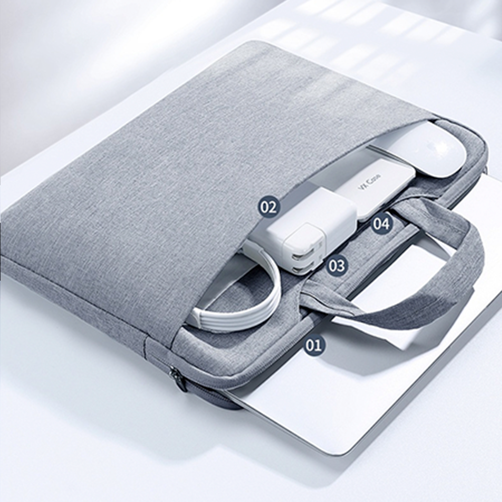 Funda para Notebook MacBook 14 Impermeable para Viaje Carry-on tipo Maletín