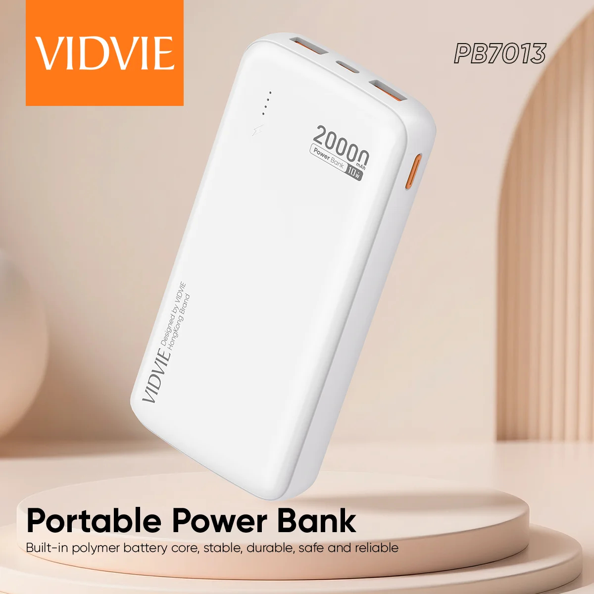Batería Externa 20000 mAh 10W Cargador Portátil