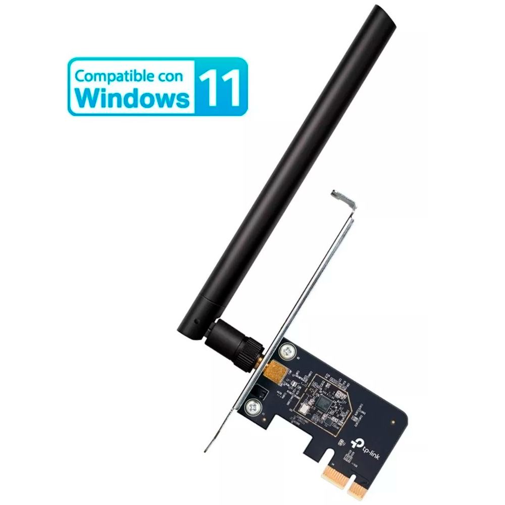 Tarjeta de Red WiFi PCI Express AC600 Dual Band 5G con Antena