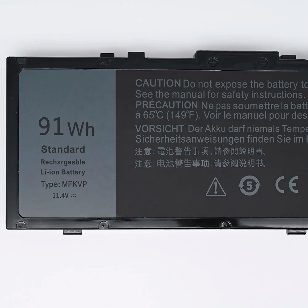Batería para Notebook Dell Latitude Precision MFKVP 11.4V 91Wh