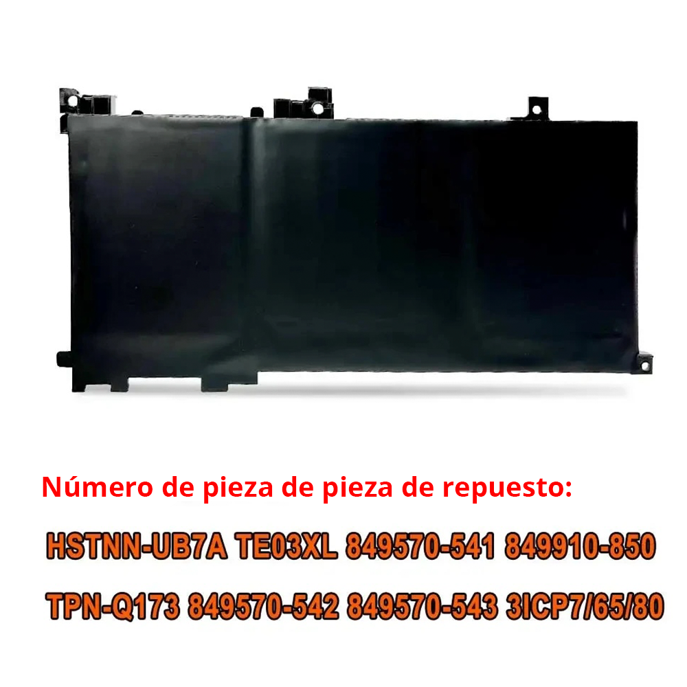 Batería para Notebook HP Pavilion Gaming TE03XL 11.55 V 61.6Wh