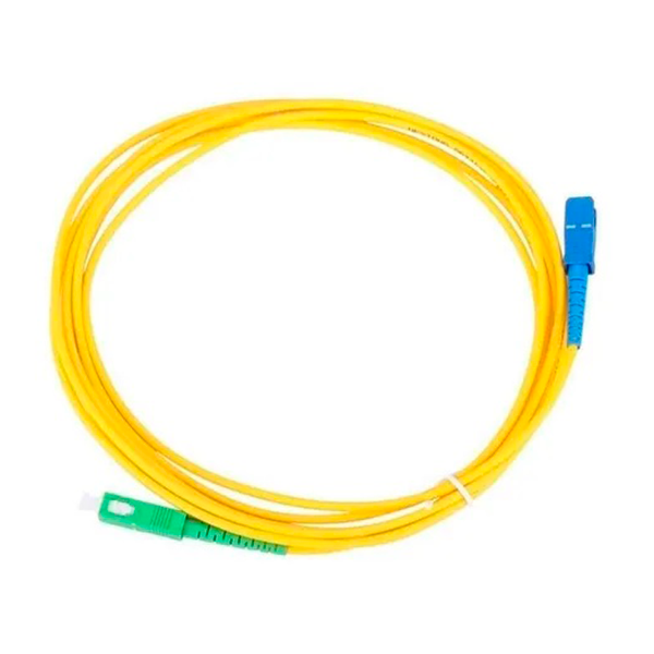 Cable de Fibra Óptica (Patch Cord) para Router con Conectores SC/APC 10 metros