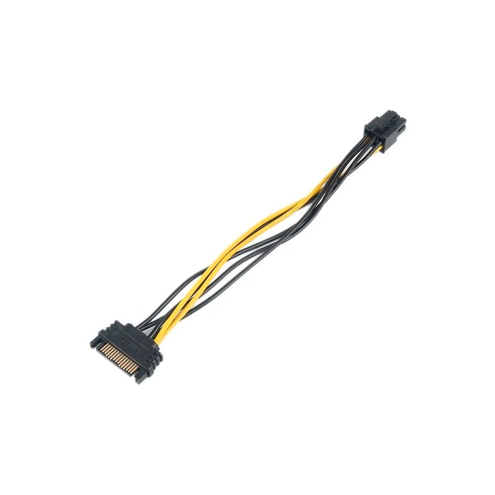 Cable Poder Sata 15pin a 6 Pin Pci Express Video