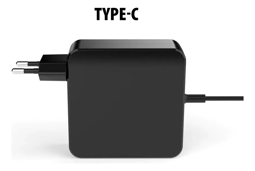 Cargador Notebook Tipo USB-C para Lenovo Asus HP Dell 20V 3.25A 65W