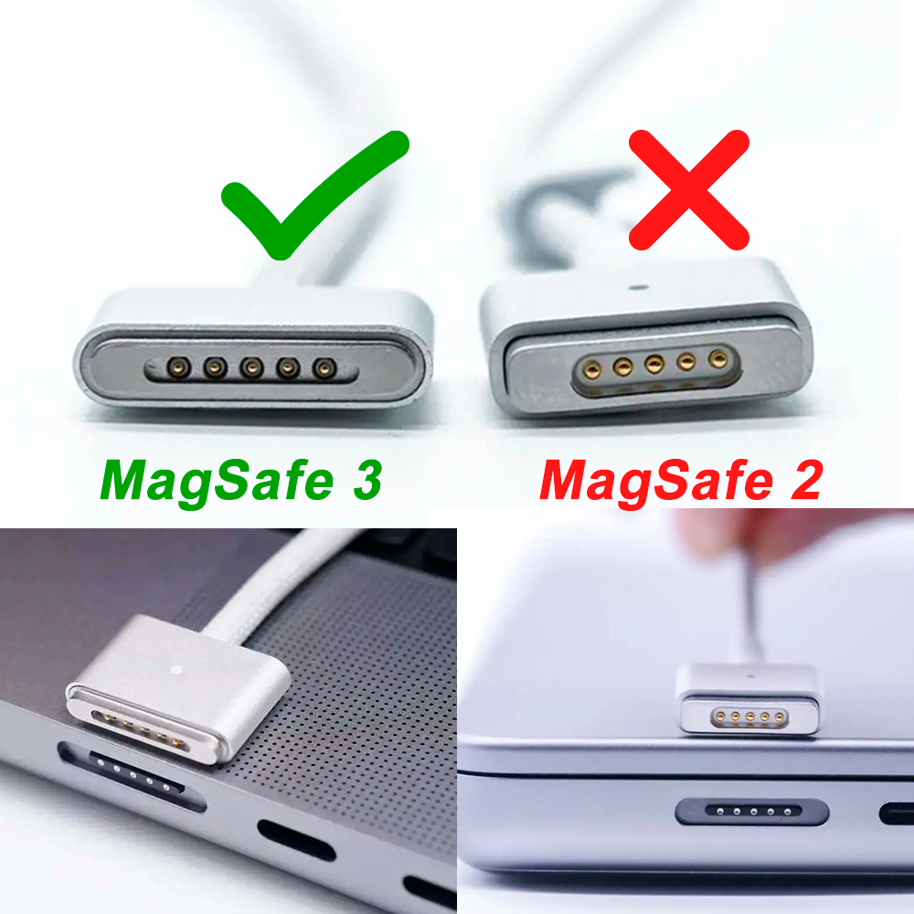 Cargador para MacBook Pro / Air 70W tipo USB-C a Magsafe 3