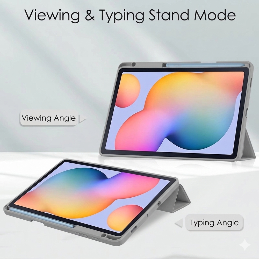 Smart Folio Cover para Tablet Samsung S6 Lite 10.4"