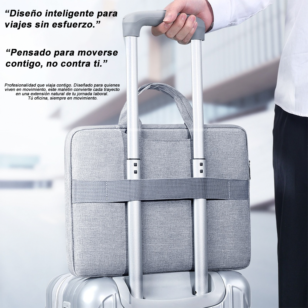 Funda para Notebook MacBook 14 Impermeable para Viaje Carry-on tipo Maletín