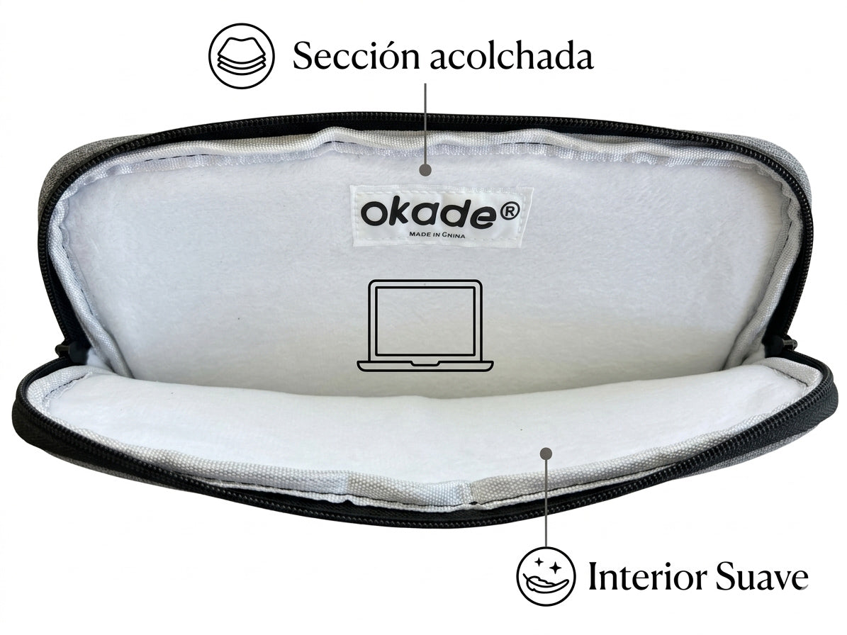Funda para Notebook y MacBook Hasta 13.3" pulgadas