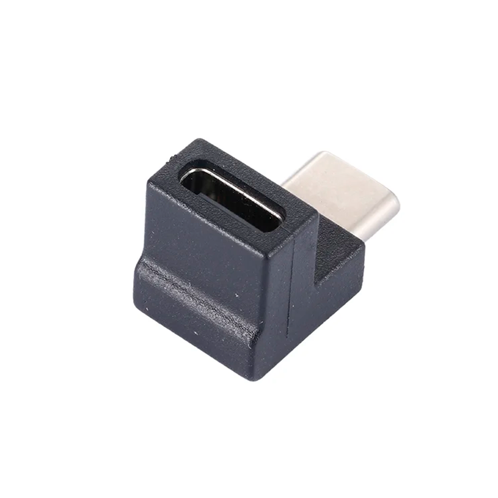 Adaptador Extensión USB-C Macho a USB-C Hembra 90 Grados Tipo "L"