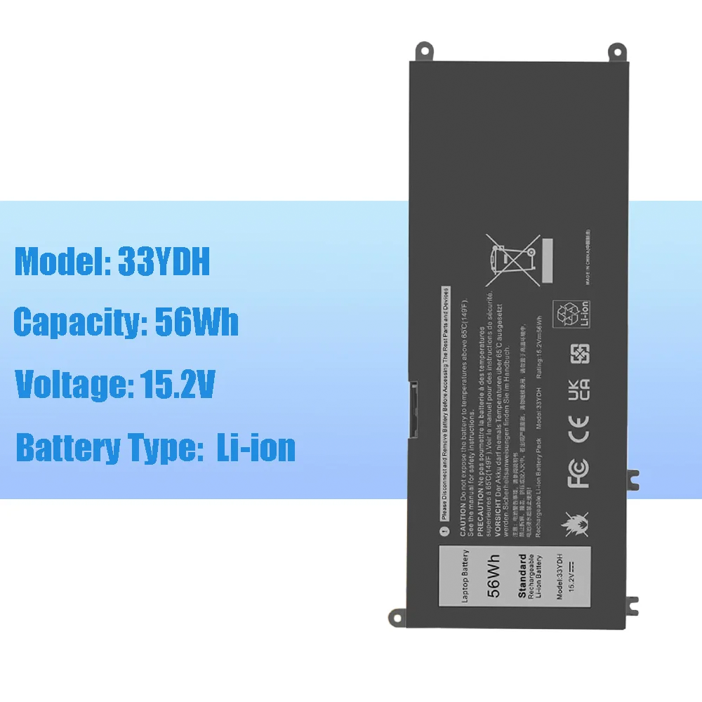 Batería para Notebook Dell Inspiron PVHT1 W7NKD 33yDH 15.2V 56Wh