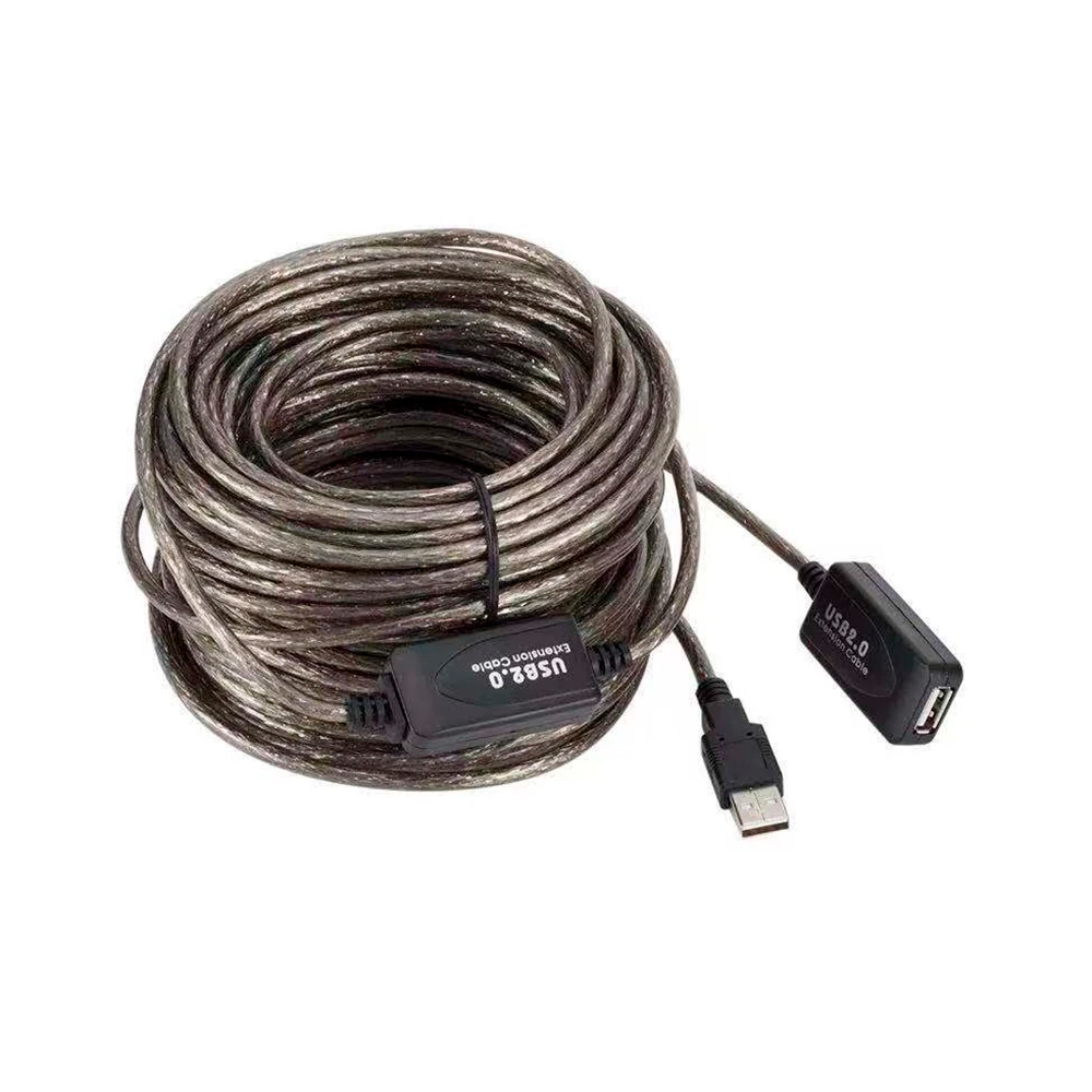 Cable Alargador Extensor USB 2.0 Activo de Cobre