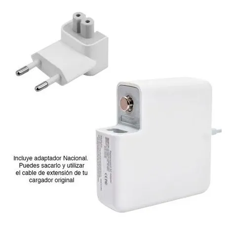 Cargador para MacBook Air 45W Conector tipo L Magsafe 1