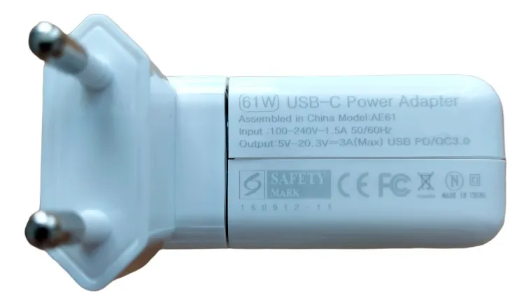 Cargador para MacBook Pro / Air 61W tipo USB-C a USB-C