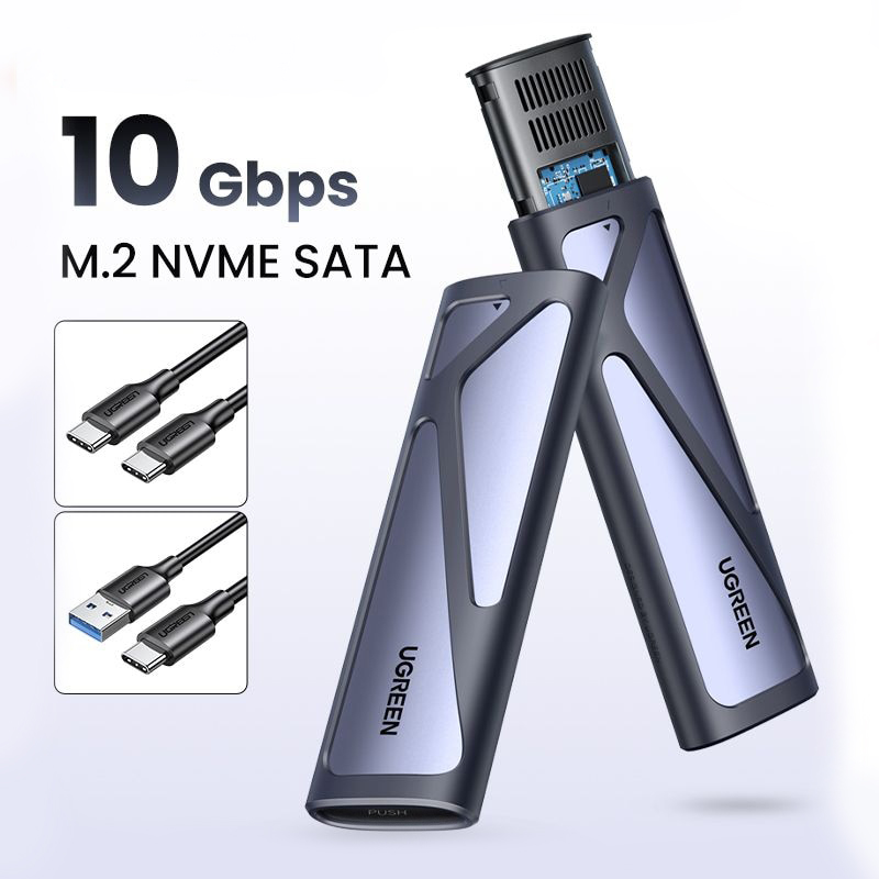 Case Cofre Adaptador de Disco Duro M.2 Nvme Pcie Ngff Sata