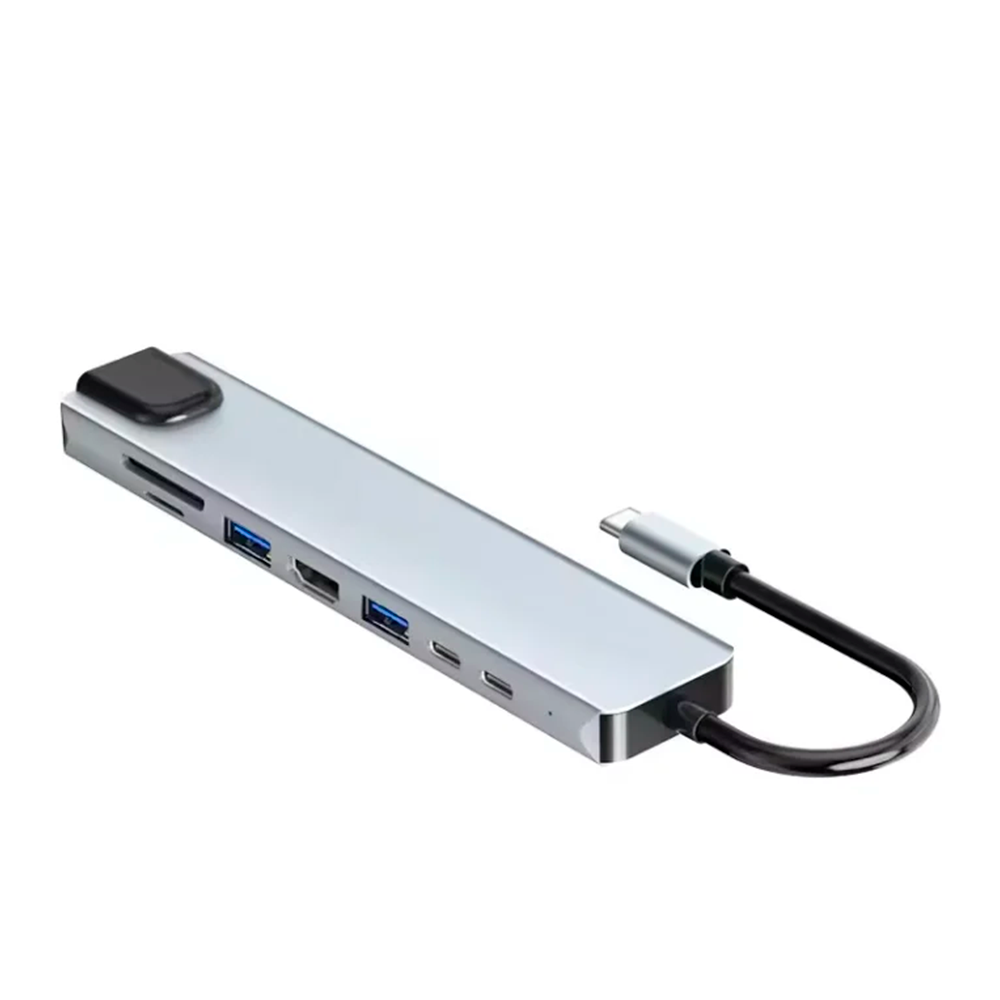 HUB Adaptador USB-C 8 en 1 para Mac MacBook Notebook