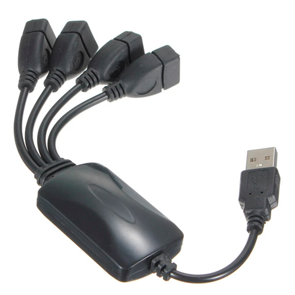 Hub Splitter Cable Adaptador USB a 4 Puertos USB 480mbps Pulpo