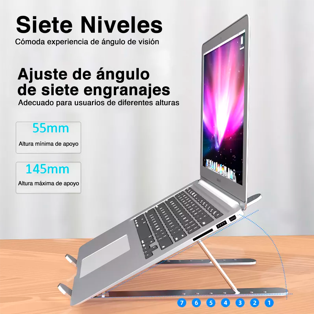 Base Soporte Plegable Portátil para Notebook Especial para Viajes