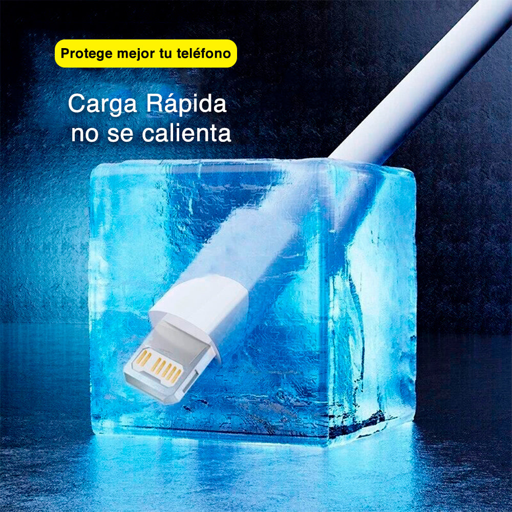 Cable de Carga USB-C a Lightning para iPhone