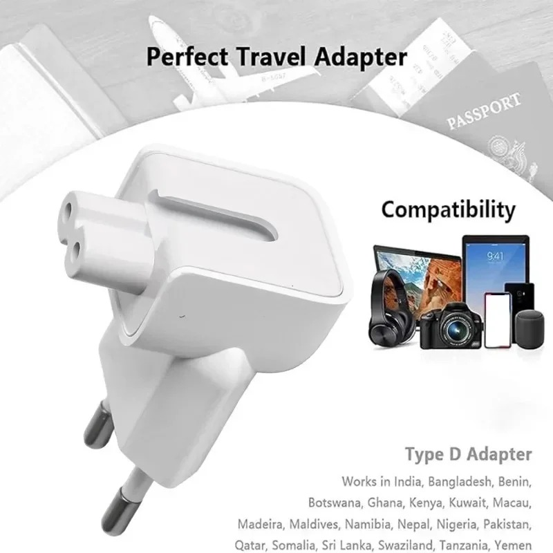 Adaptador Enchufe Cargador para MacBook