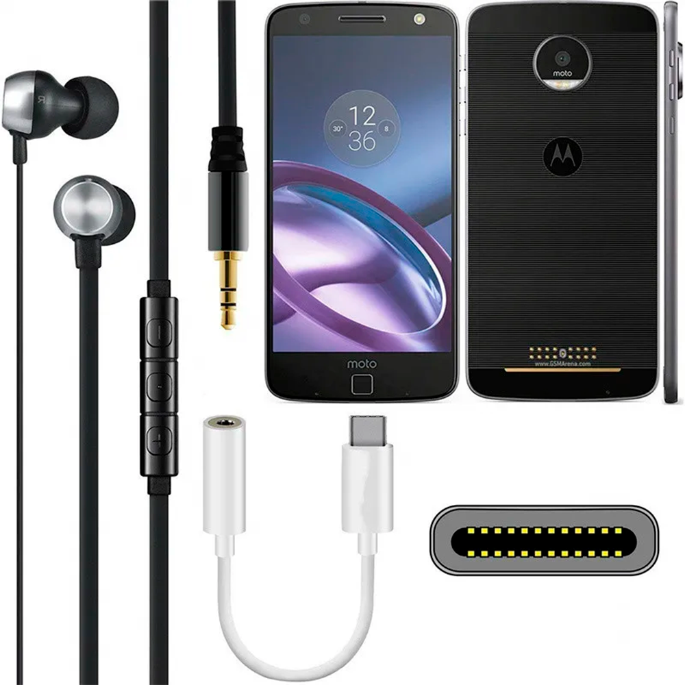 Adaptador de Audio USB-C a Jack 3.5 mm Audífono Micrófono