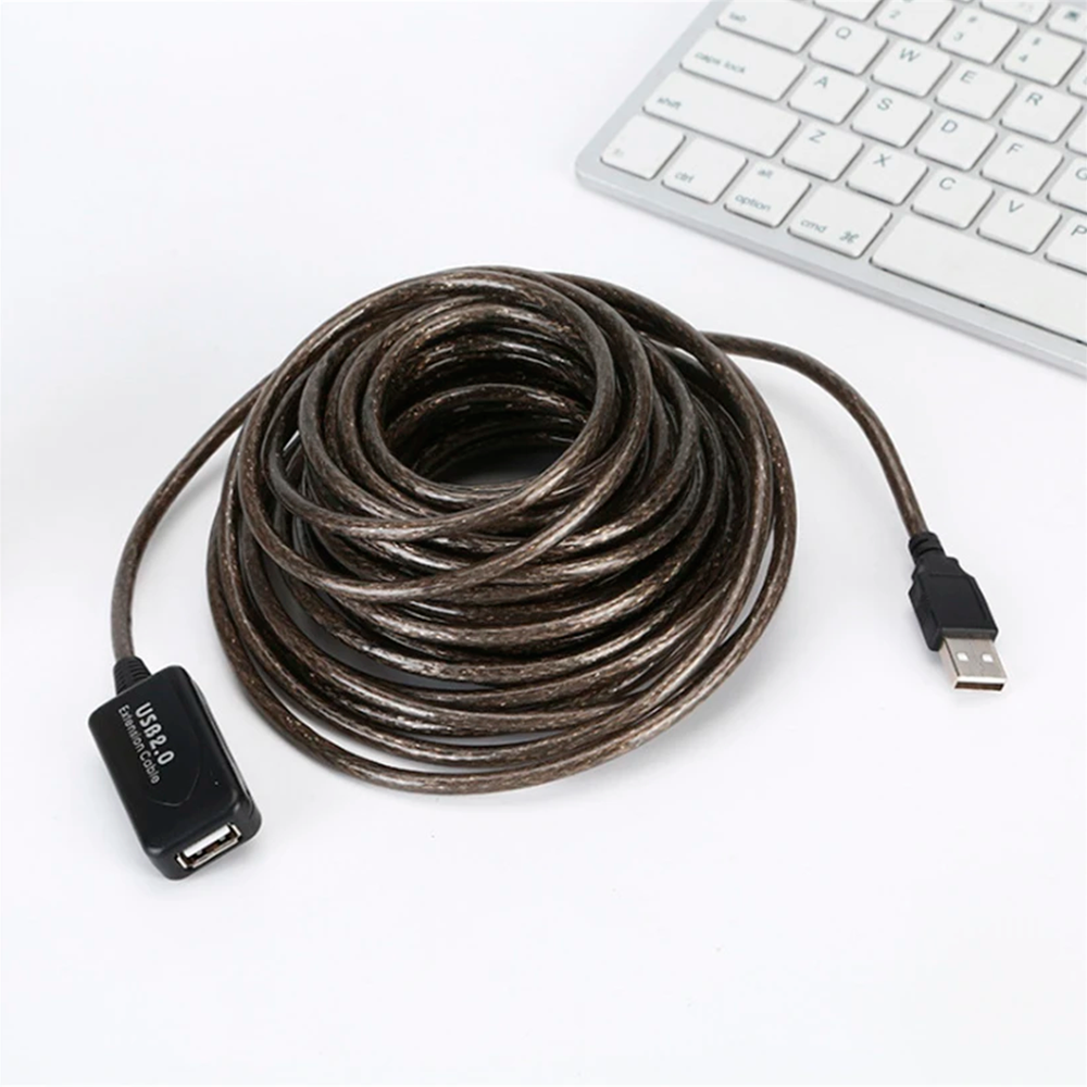 Cable Alargador Extensor USB 2.0 Activo de Cobre