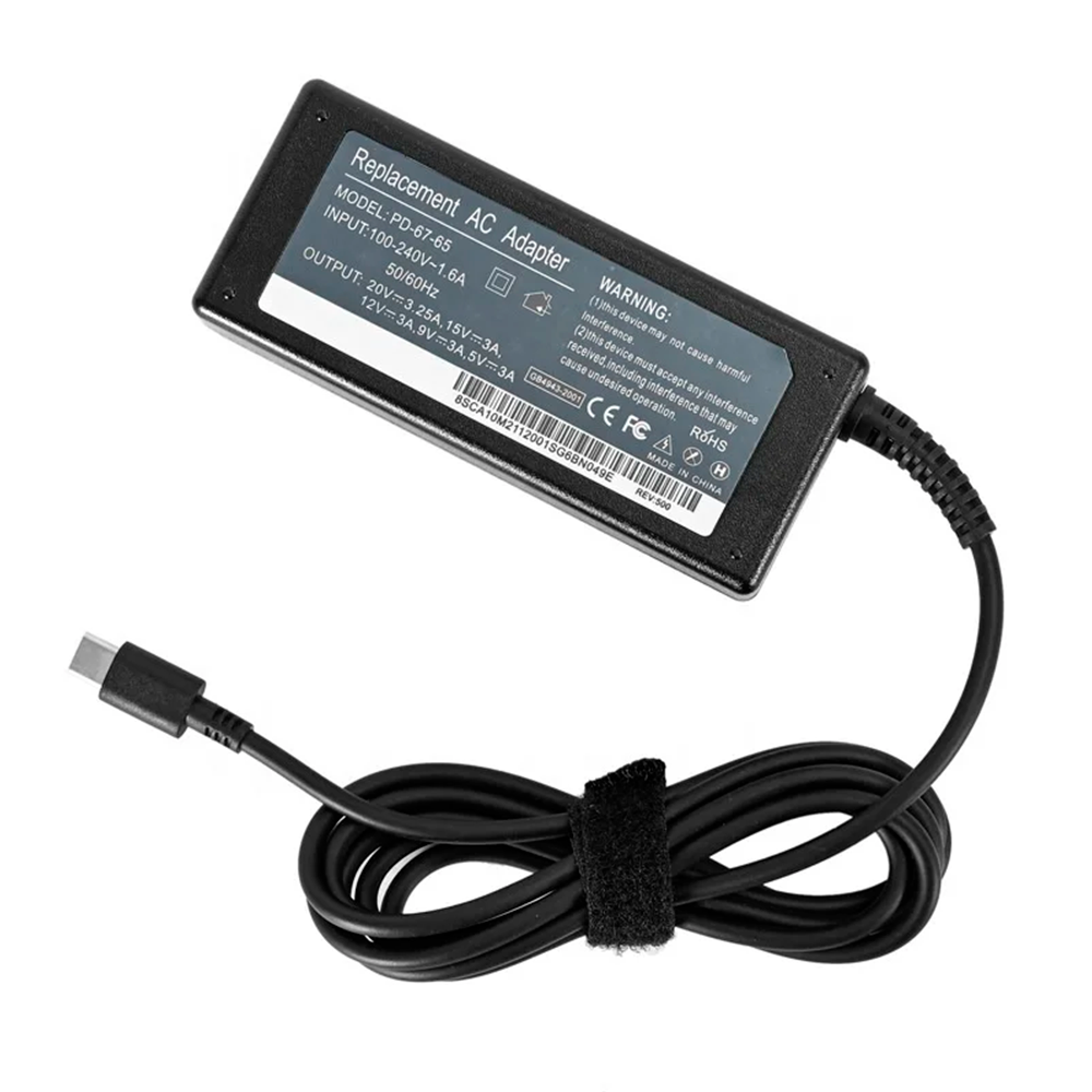 Cargador Notebook para HP Tipo USB-C 20V 3.25A 65W