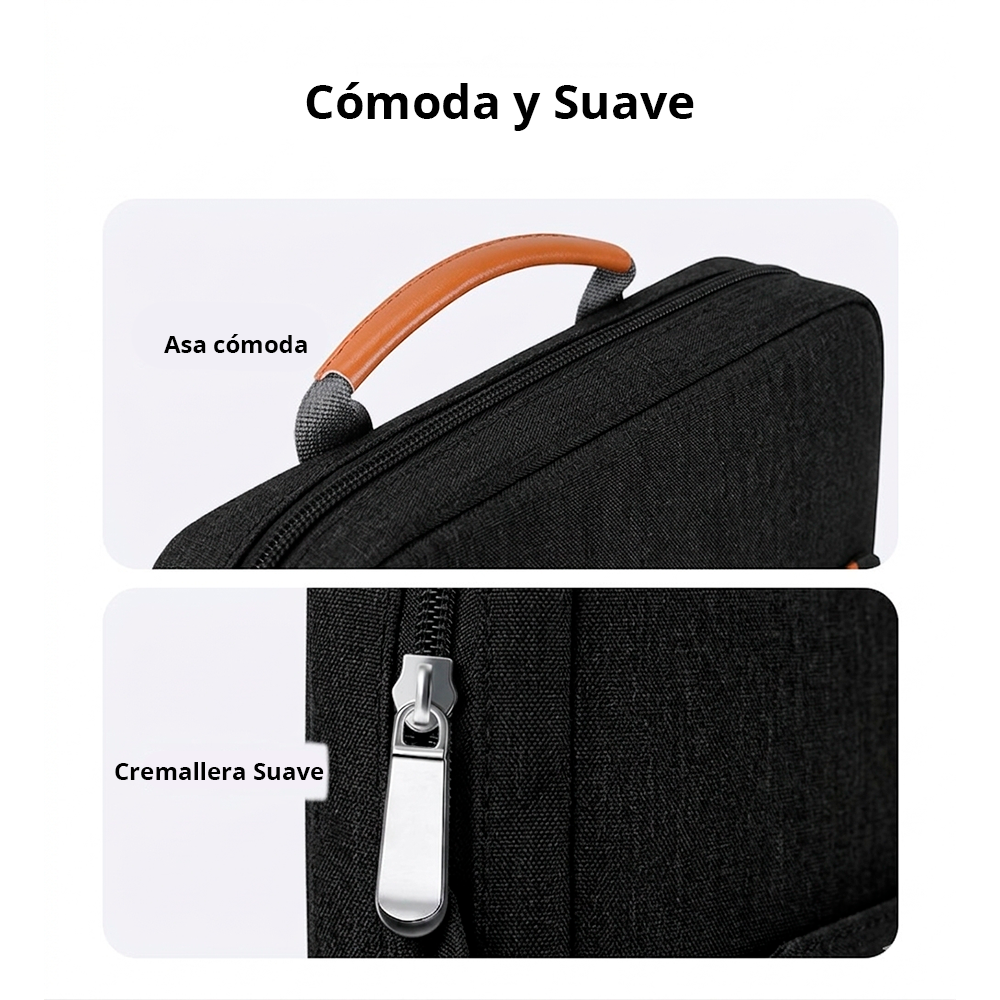 Funda Vertical para Notebook 11 y 14 pulgadas tipo Maletín