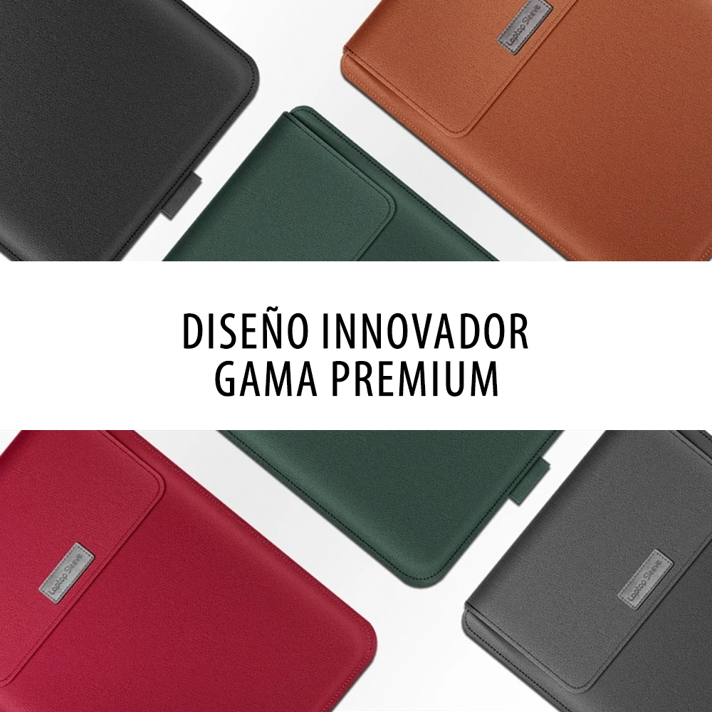 Funda para Notebook MacBook con Soporte Plegable 11 a 15 Pulgadas