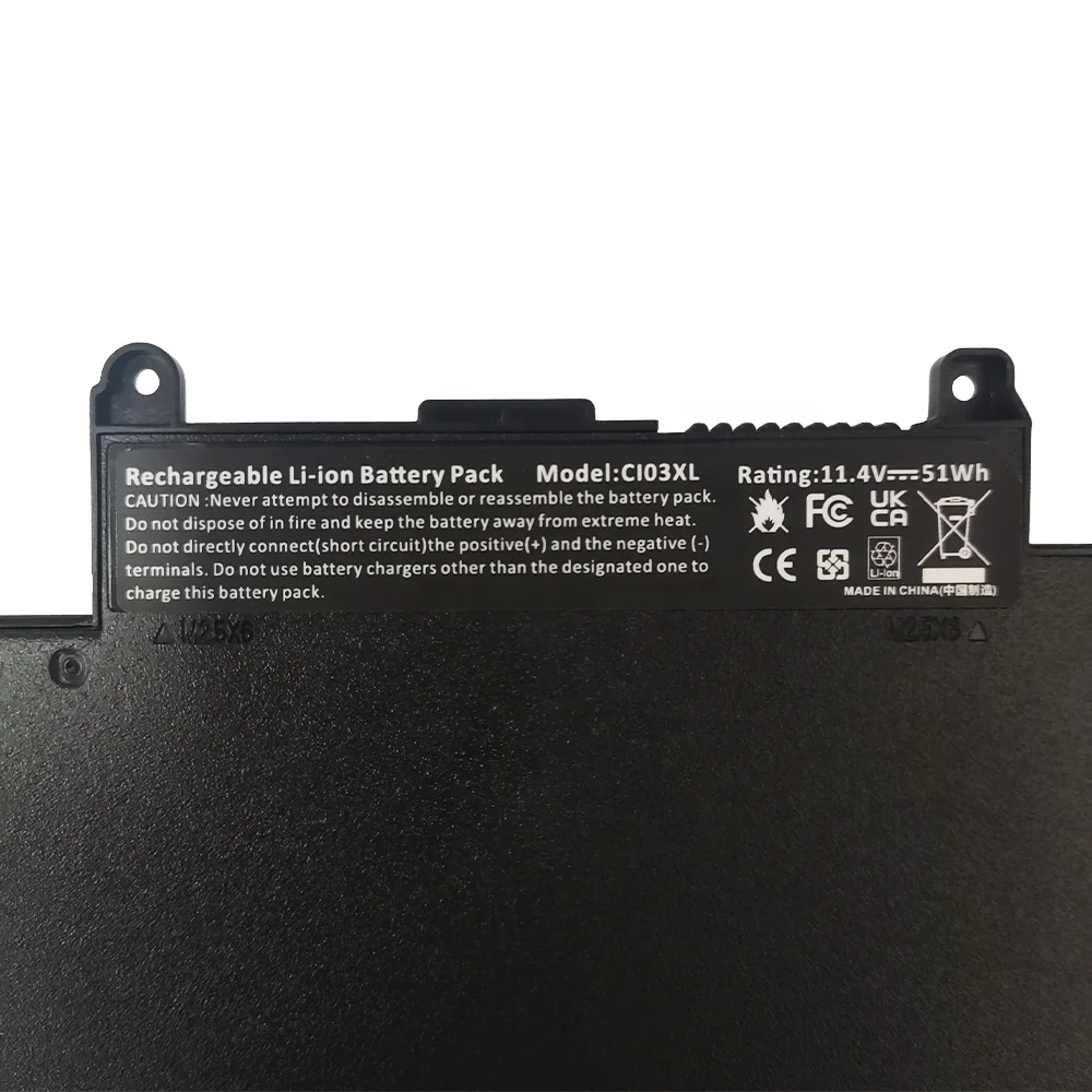 Batería para Notebook HP Probook CI03XL 11.4V 51Wh