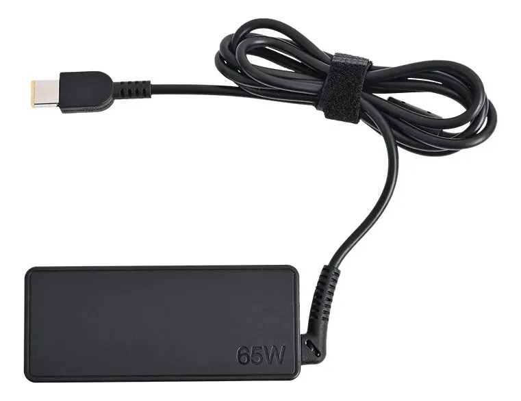 Cargador Notebook para Lenovo 20V 3.25A 65W Plug Rectangular amarillo