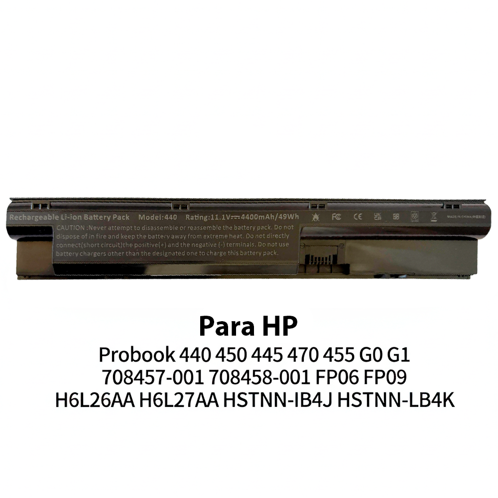 Batería para Notebook HP Probook 440 FP06 FP09 10.8V 49Wh