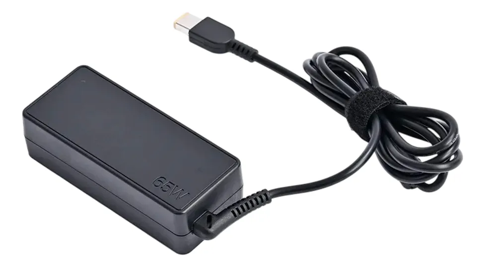Cargador Notebook para Lenovo 20V 3.25A 65W Plug Rectangular amarillo