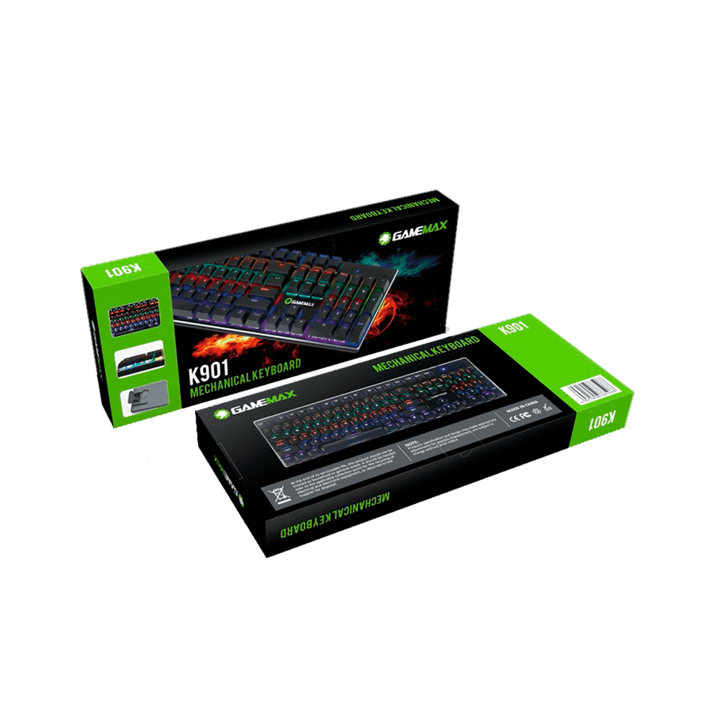 Teclado Gamer Gamemax KG901 Mecanico Qwerty