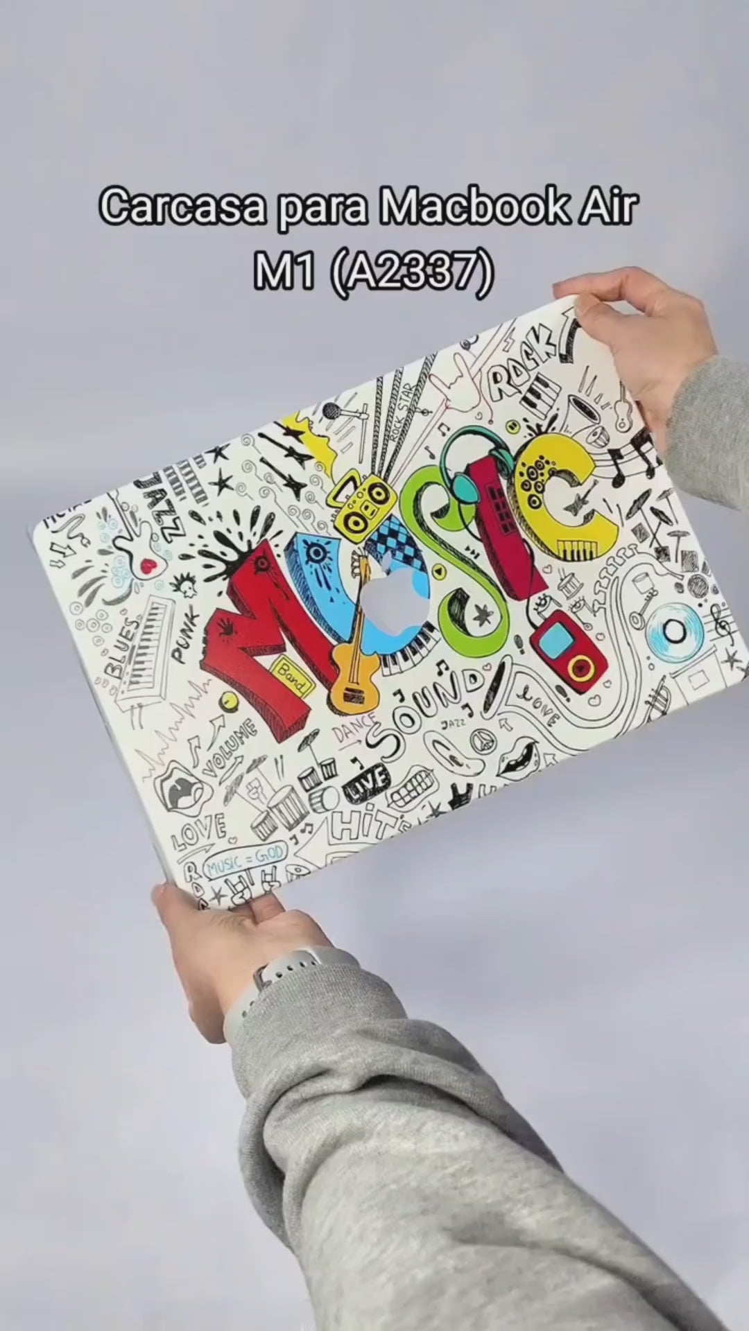 Cargar vídeo: Carcasa Macbook Air A1932 A2179 A2337 Diseño CAR-D-A2337-CY32