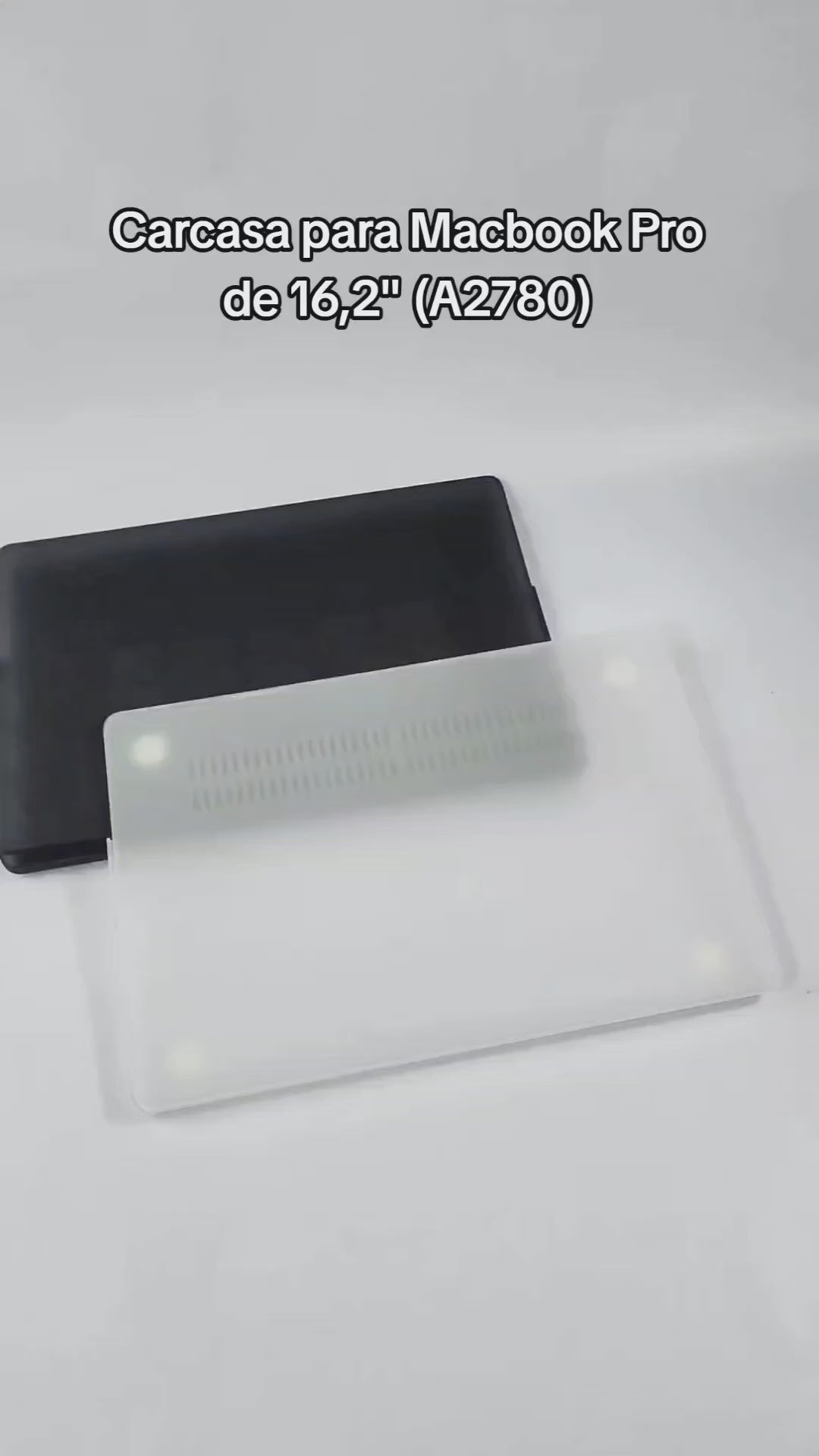 Cargar vídeo: Carcasa Macbook Pro 16.2 A2485 Transparente CAR-N-A2485-T