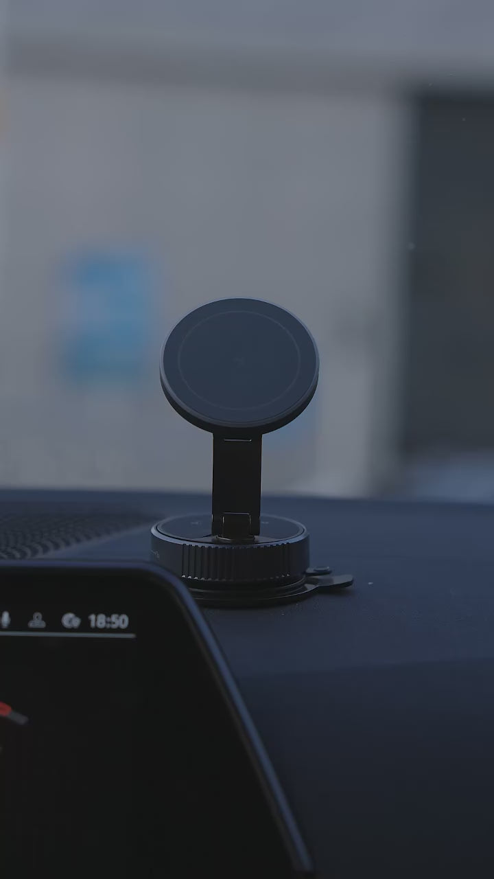 Cargar vídeo: Cargador Inalambrico Magnetico 15W CAR-IPHONE-15W-MAG