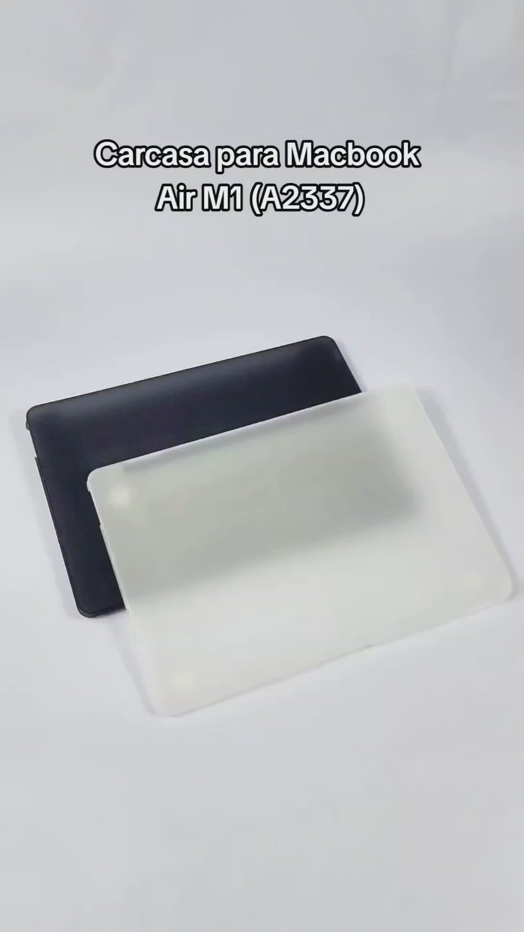 Cargar vídeo: Carcasa Macbook Air A1932 A2179 A2337 Transparente mas Teclado CAR-N-A2337-TE-T